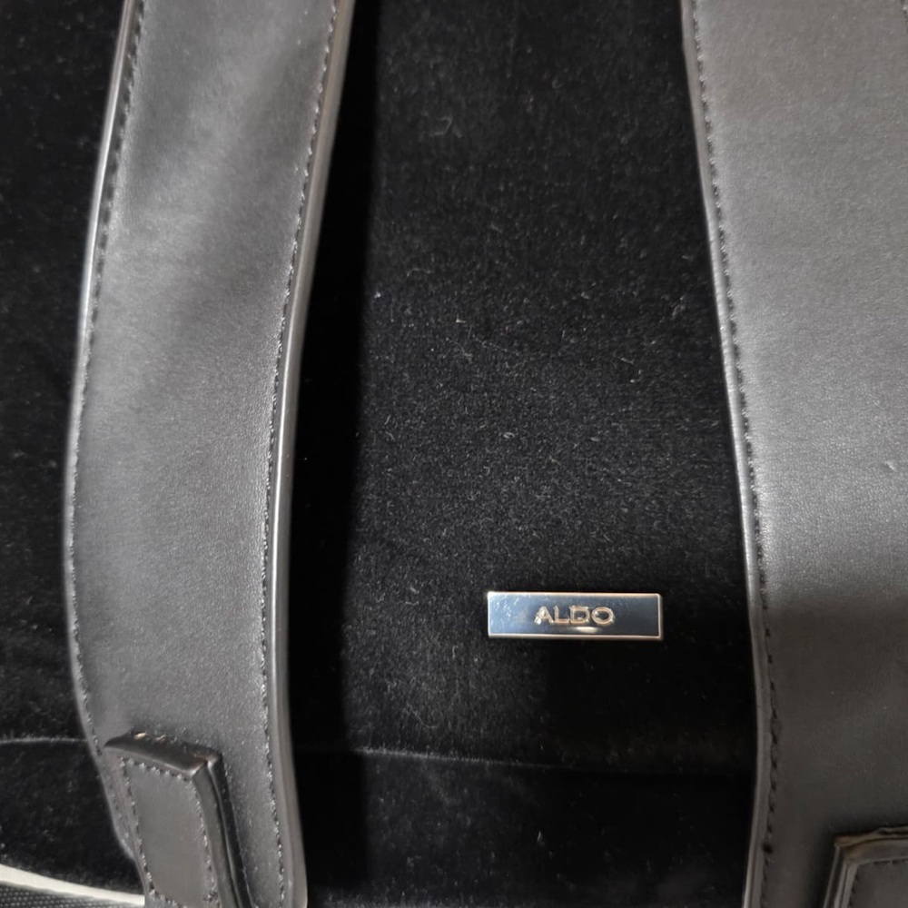 Aldo Sleek Black Backpack - Picture 6 of 15